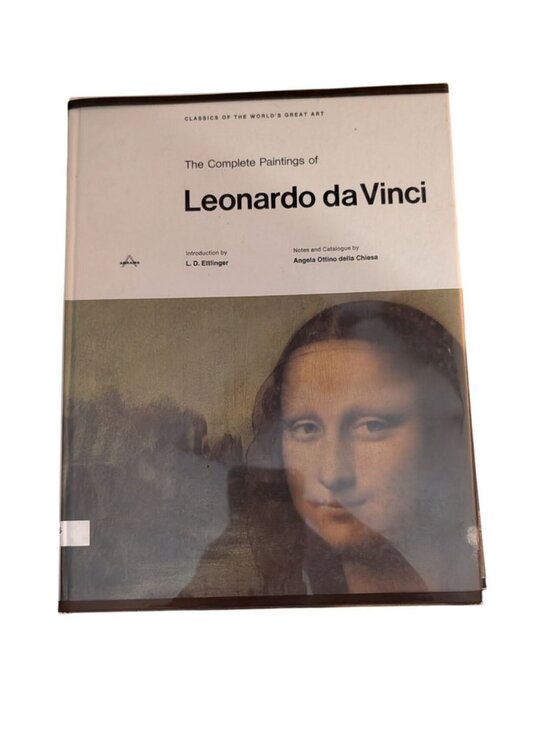 Harry N. Abrams Other - The Complete Paintings Of Leonardo Da Vinci Hardcover 1967 by Harry N. Abrams
